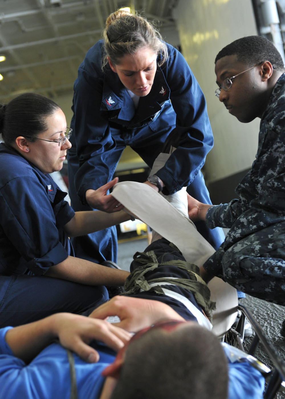 USS George H.W. Bush action