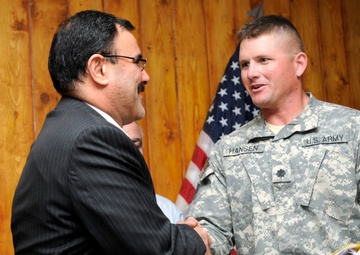 USD-C Transfers COS Falcon to Iraqi Government