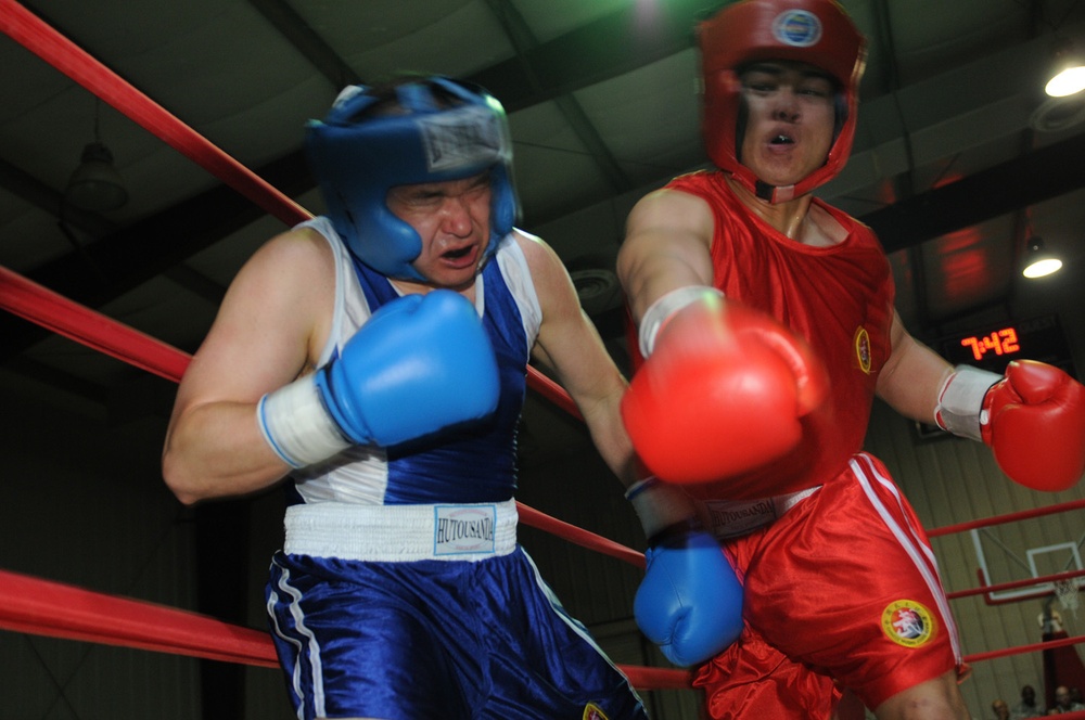 1AD Hosts Second Boxing Smoker