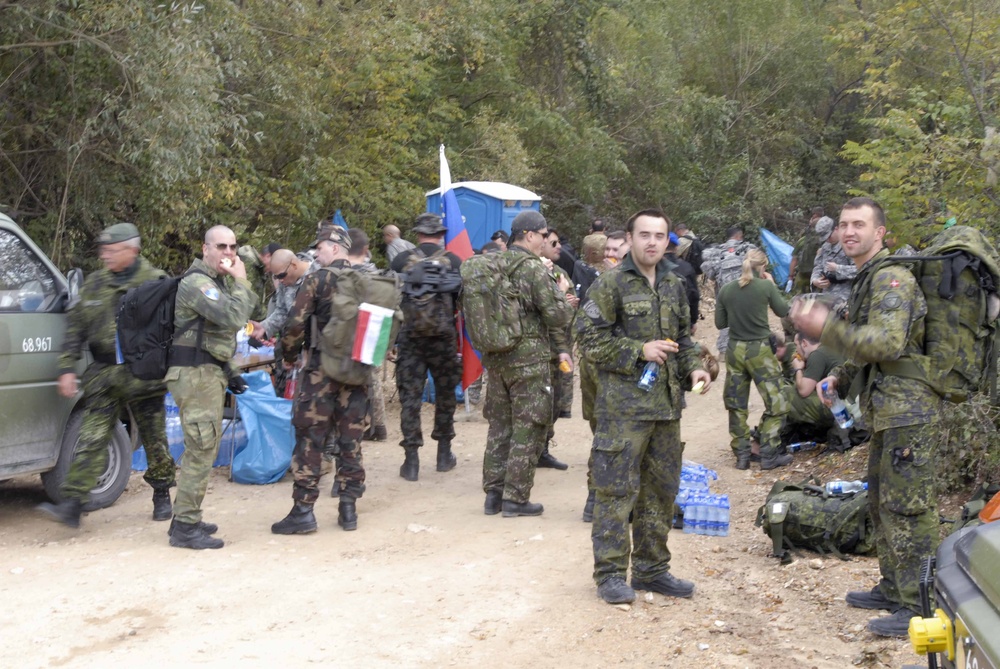Dancon March brings multinational forces together for 26 grueling kilometers