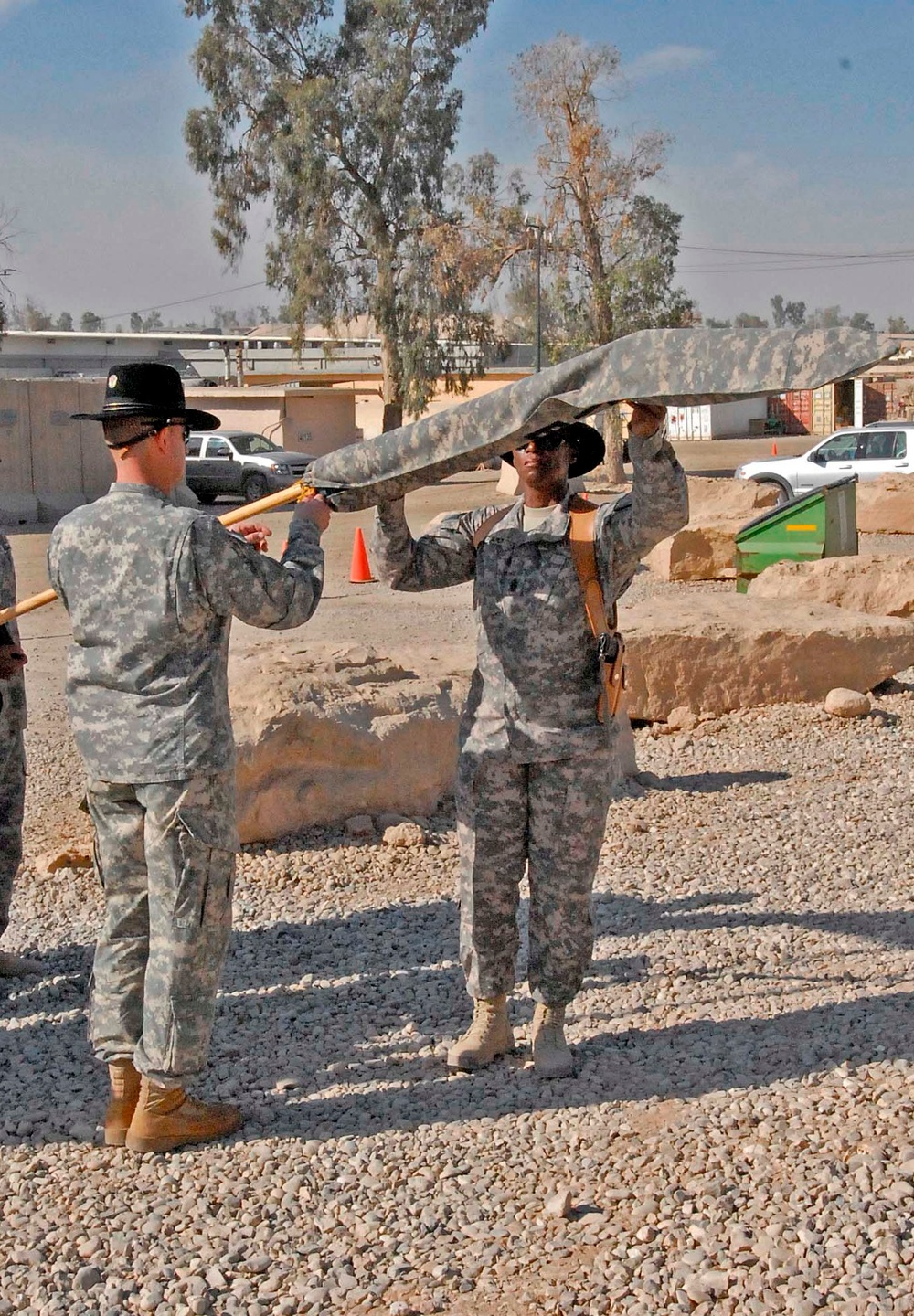 Spartans assume command, relieve Titan troops