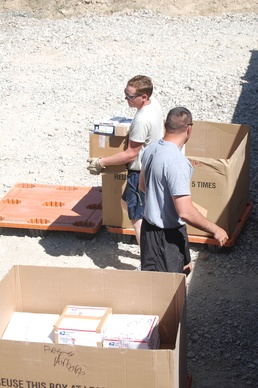 Navy Goes Postal at FOB Gardez