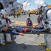 Sailors conduct mass casualty drill