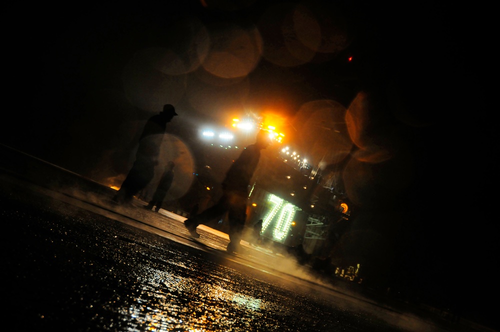 USS Carl Vinson tests for readiness