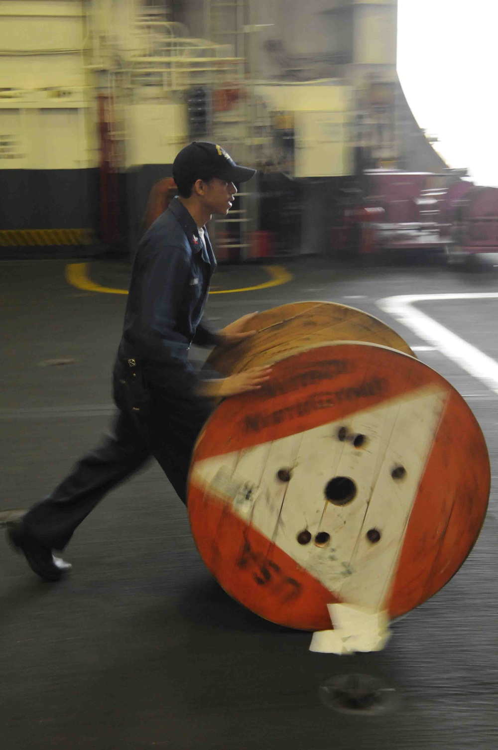 USS Ronald Reagan action