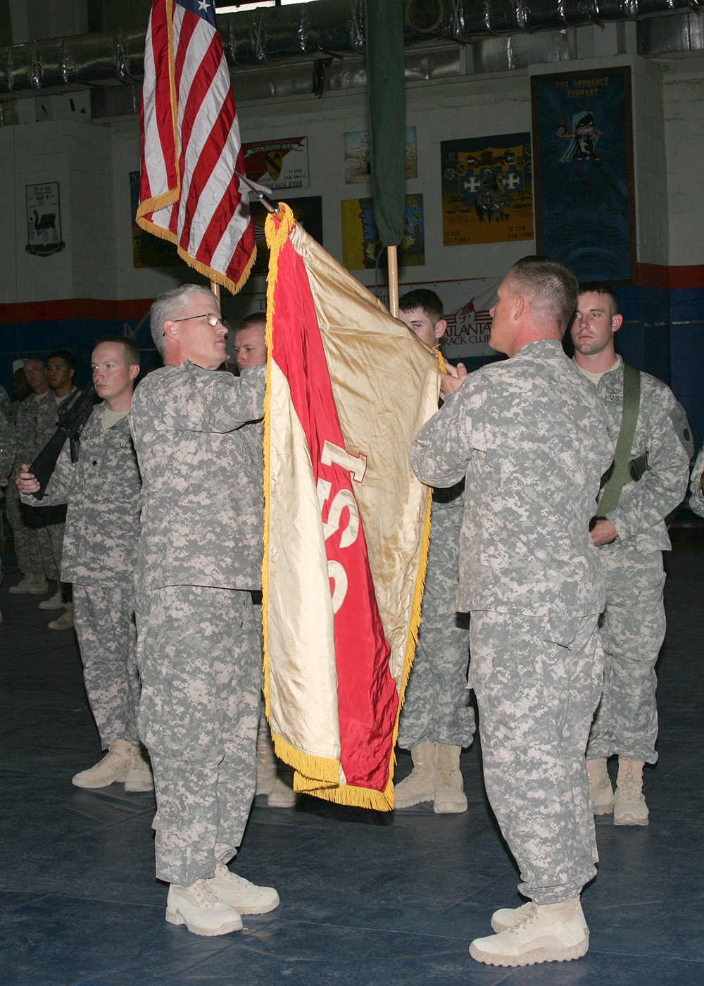 Standing shoulder to shoulder the 653d and 651st Transfer Authority without Skipping a Beat