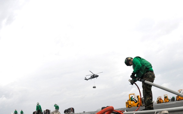USS George Washington action