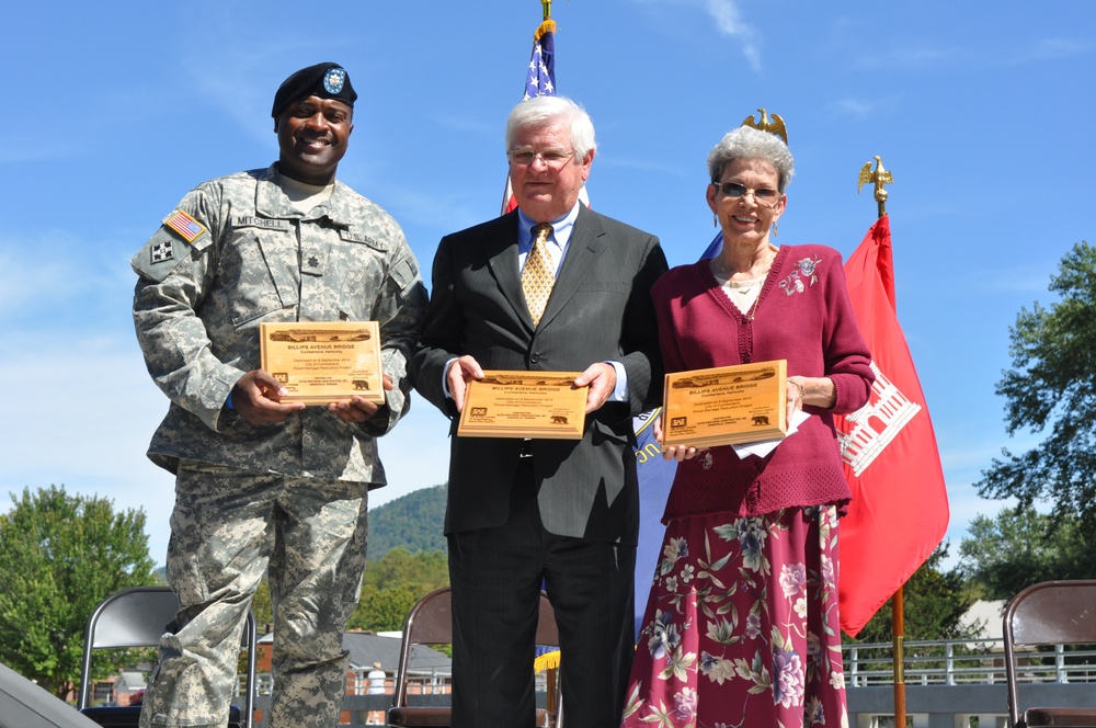 U.S. Army Corps of Engineers Nashville District dedicate $1.2 million Nicey Hazen bridge with Senator Hal Rogers