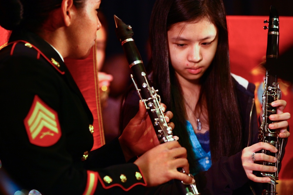 Albany Ga., Marine Corps Band Plays NY High School, Oct 19