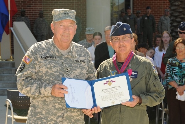 Louisiana Guard says goodbye to one of its own