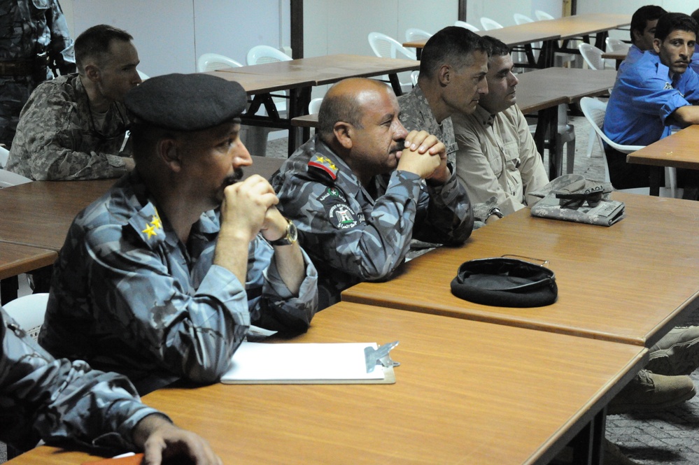 Iraqi Police Training Center Tour