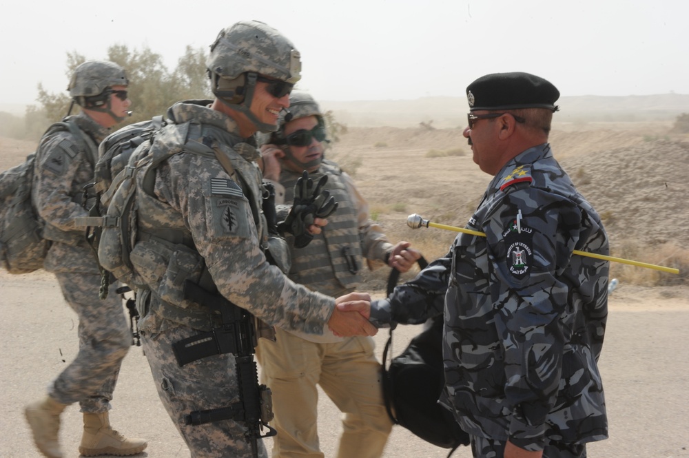 Iraqi Police Training Center Tour