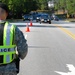 Military Police Enforce Speed Limit on Fort Bragg