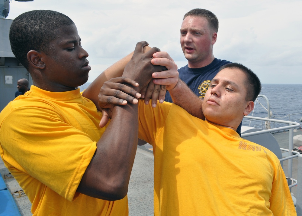 USS Denver Self Defense