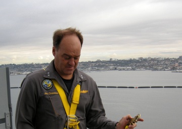 Christenson Inspects USS Carl Vinson