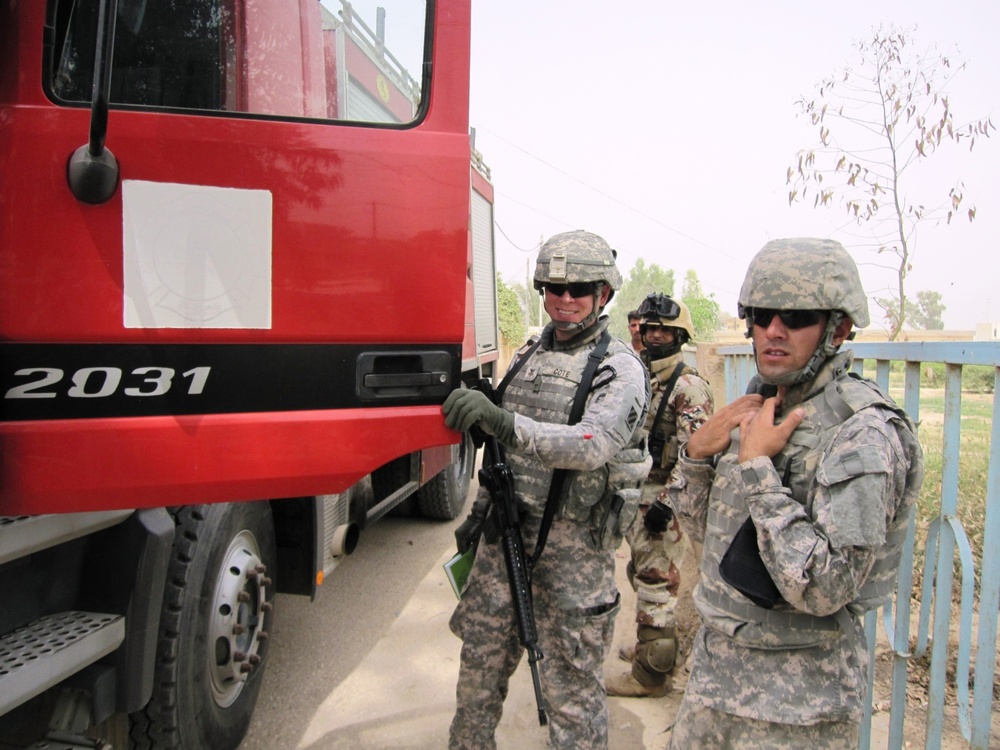 Iraqis undergo emergency response training