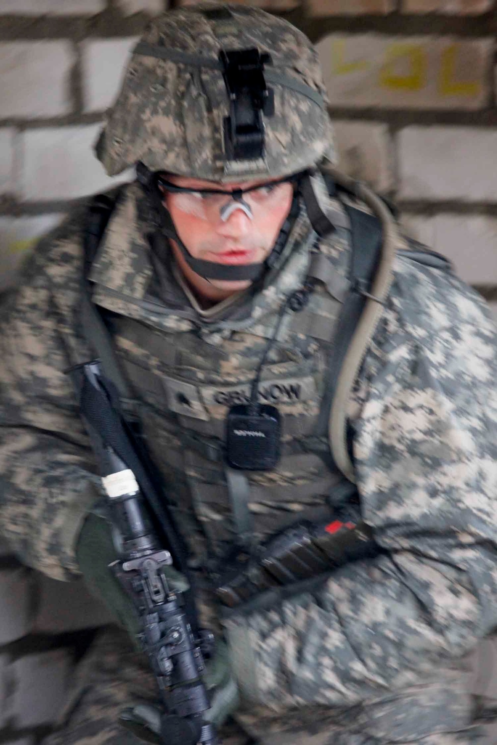US and Latvian soldiers train at Adazi Training Area