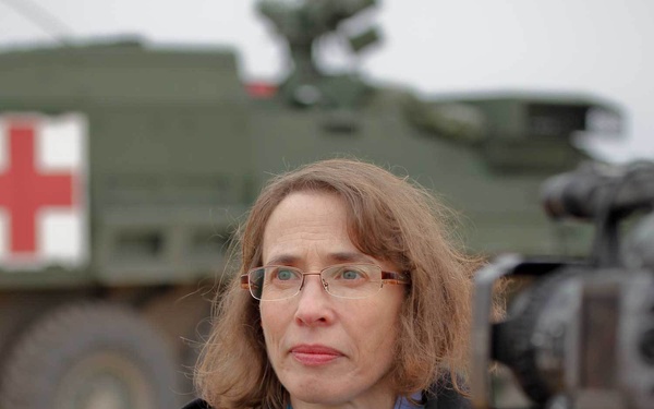 US and Latvian soldiers train at Adazi Training Area