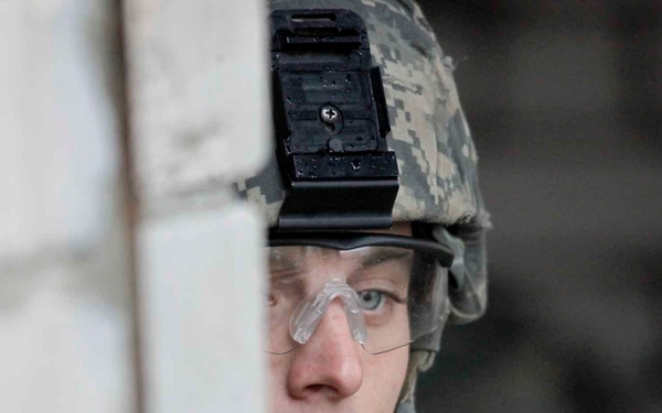 US and Latvian soldiers train at Adazi Training Area