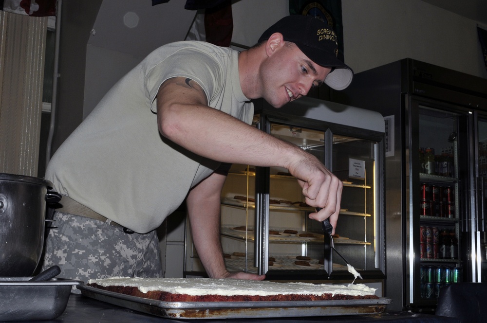 Army sergeant finds his passion in baking