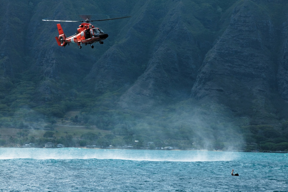 Team up for the Rescue: Marines, Navy, Coast Guard team up for downed helicopter drill