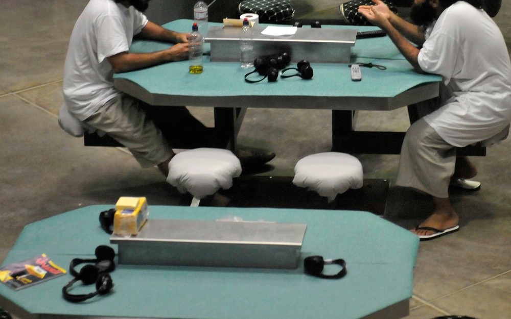 Guantanamo Bay Detainees at Camp Six