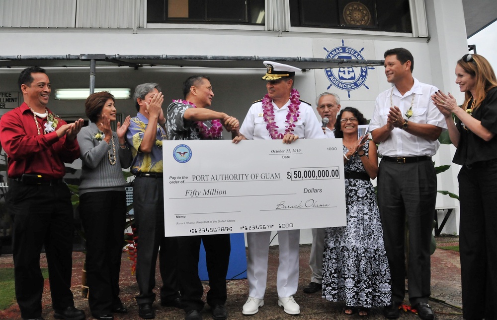 50 Million for Guam's Port Modernization Program