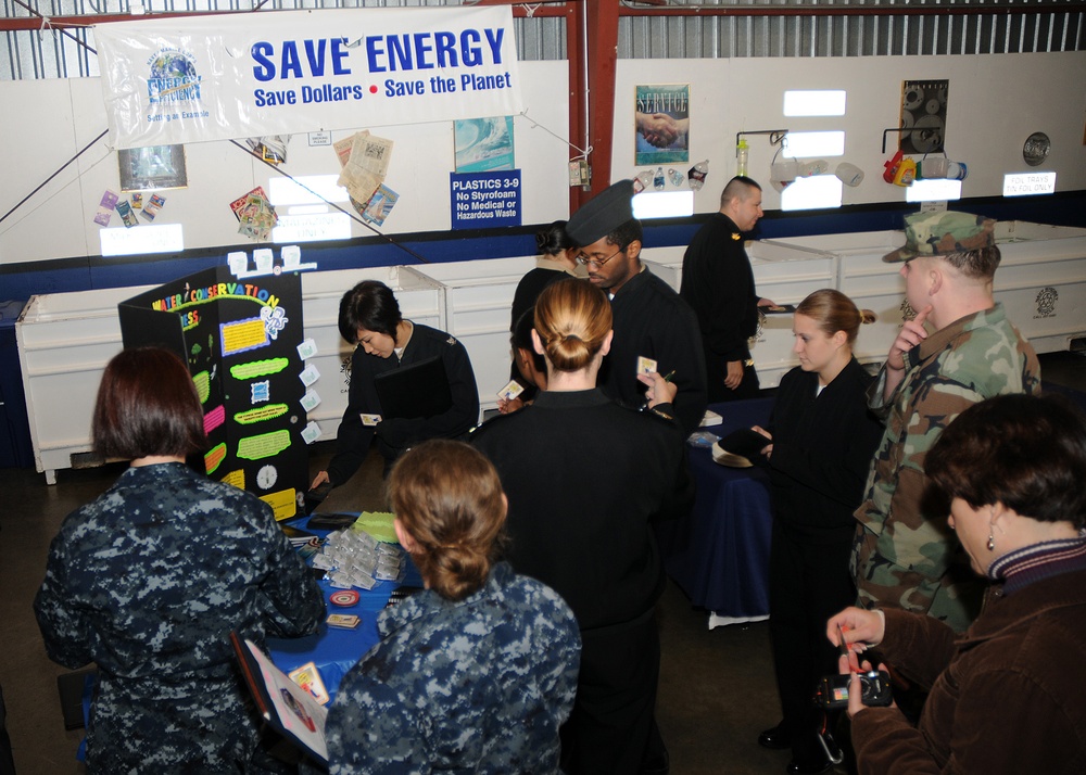 Energy Awareness kick-off at Navy Whidbey Recycle Center