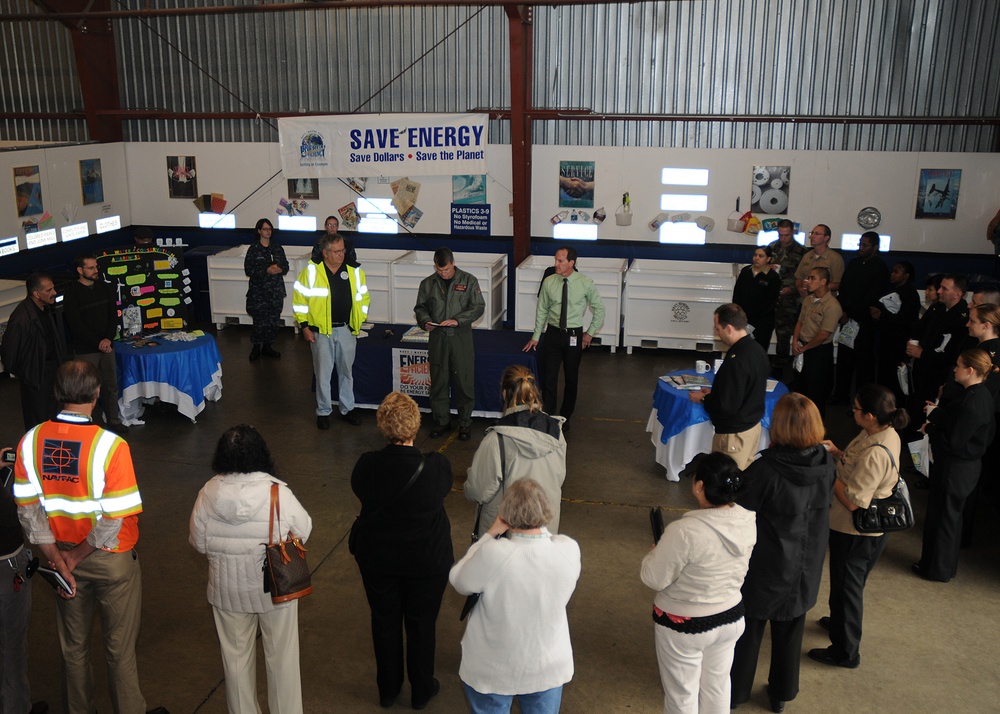 Energy Awareness kick-off at Navy Whidbey Recycle Center