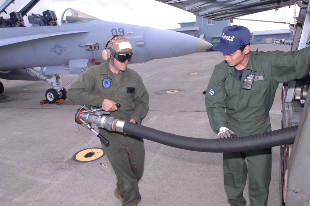 MFAS (AW) 225 Prep For Take-off from Misawa Air Base