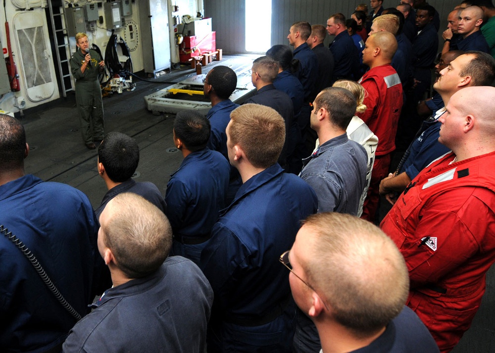 USS Gettysburg Training Operations