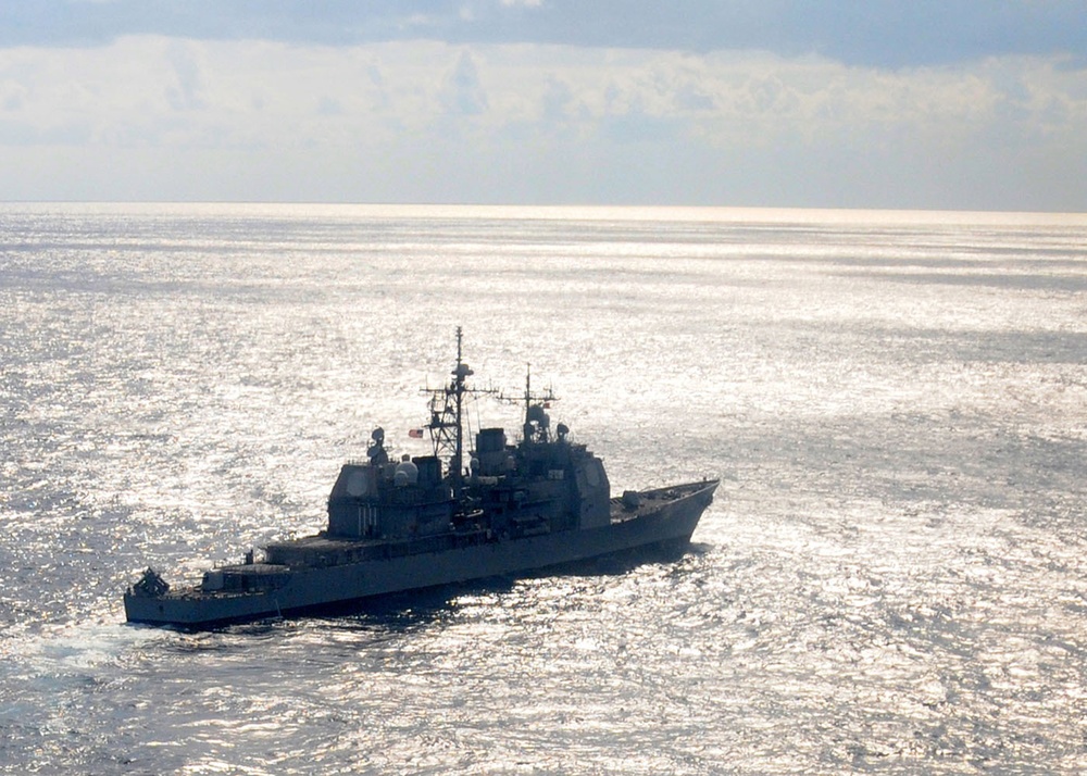 USS Gettysburg Training Operations