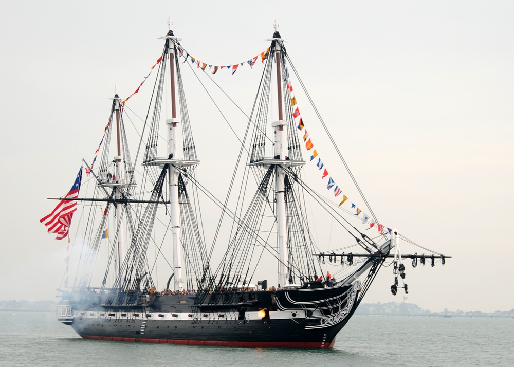 USS Constitution 213th launching Anniversary