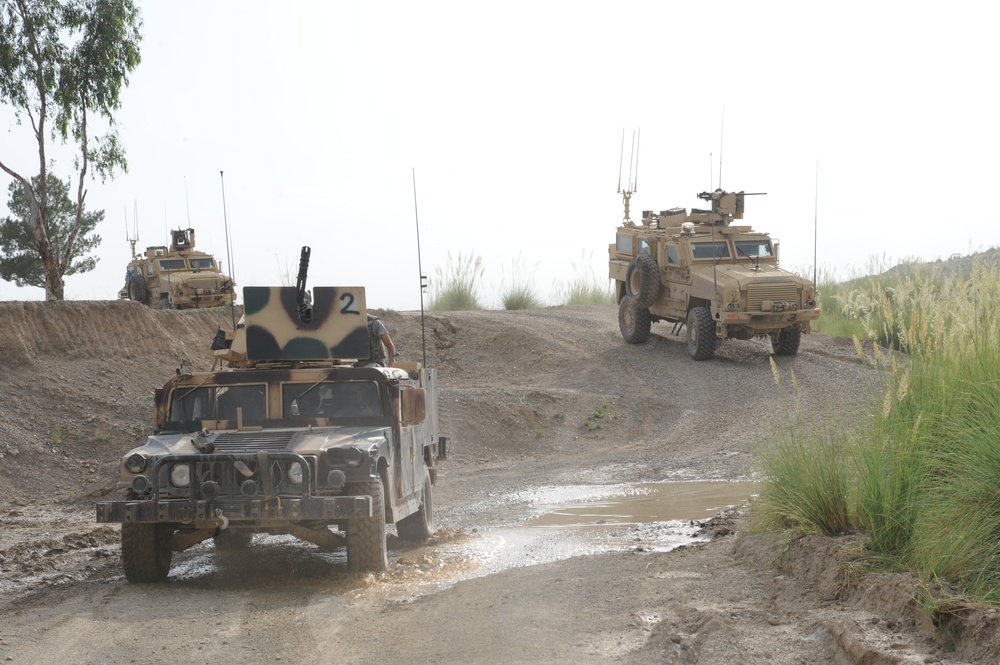 Special Forces Patrol In Khost Province