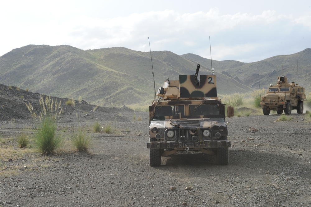 Special Forces Patrol In Khost Province