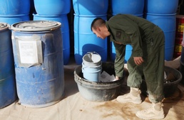 HAZMAT Marines keep 3rd MAW (Fwd) airborne