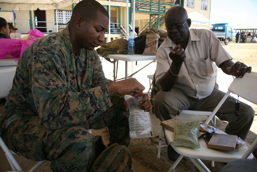 Cherry Point Marine returns to country of heritage, reunites with family