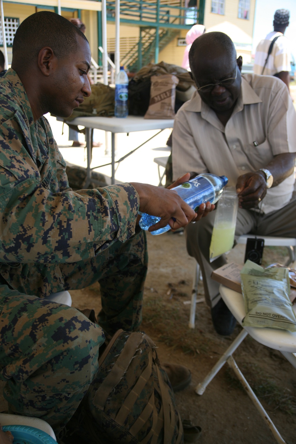 Cherry Point Marine returns to country of heritage, reunites with family