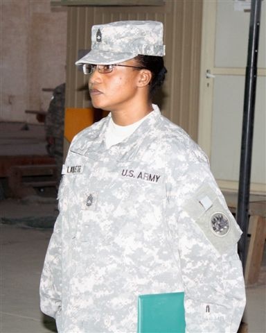 Soldier joins senior NCO ranks, shares her story