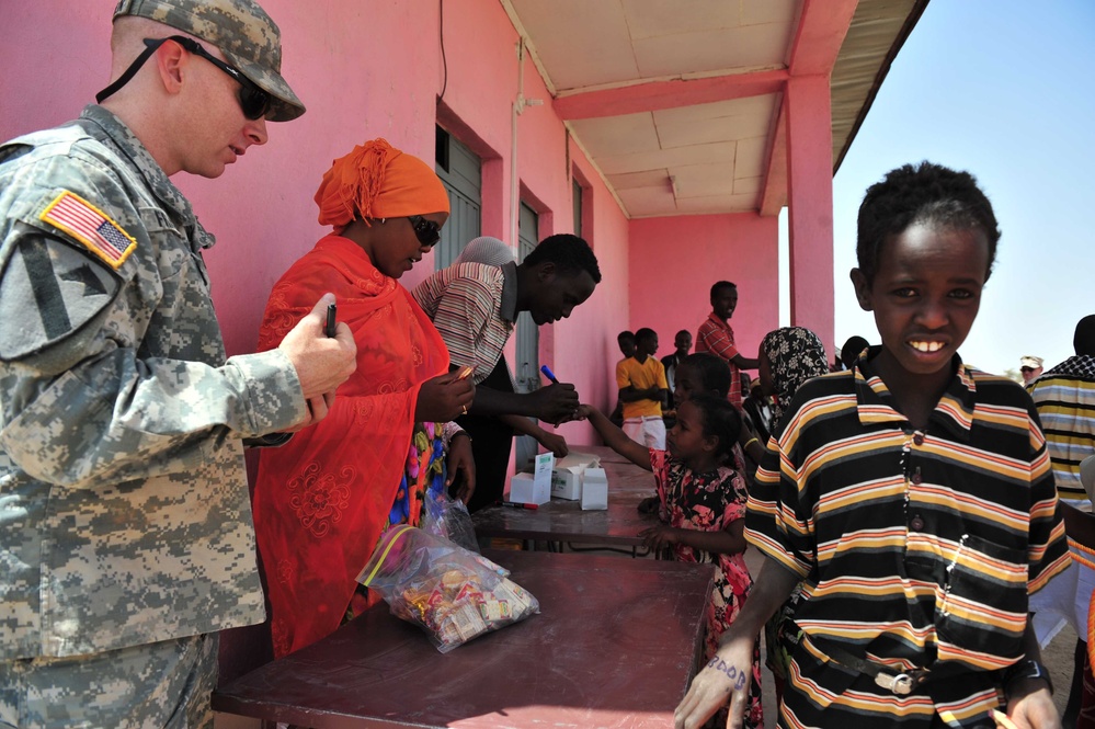Return to Shinile: Nursing Students and U.S. Army Functional Specialty Team Distribute Medications