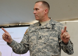 FORSCOM CSM Motivates Fort Bliss NCOs