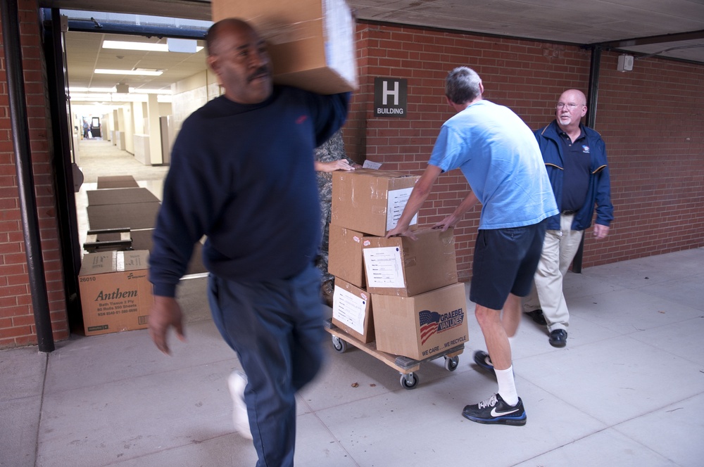 BRAC Moving Day: USARC Civilians Arrive at Fort Bragg