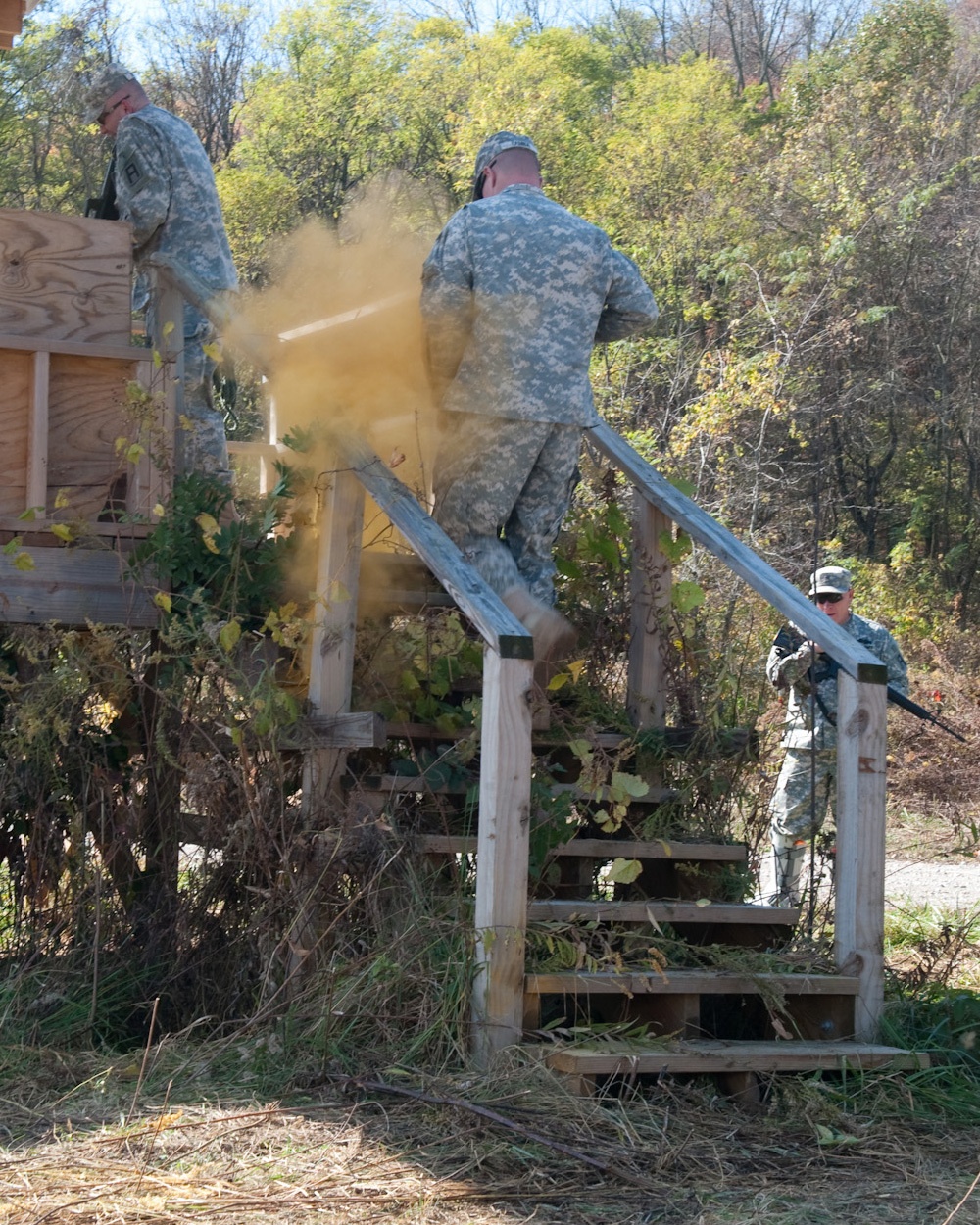 Camp Atterbury Soldiers hone skills during Army Warrior Training