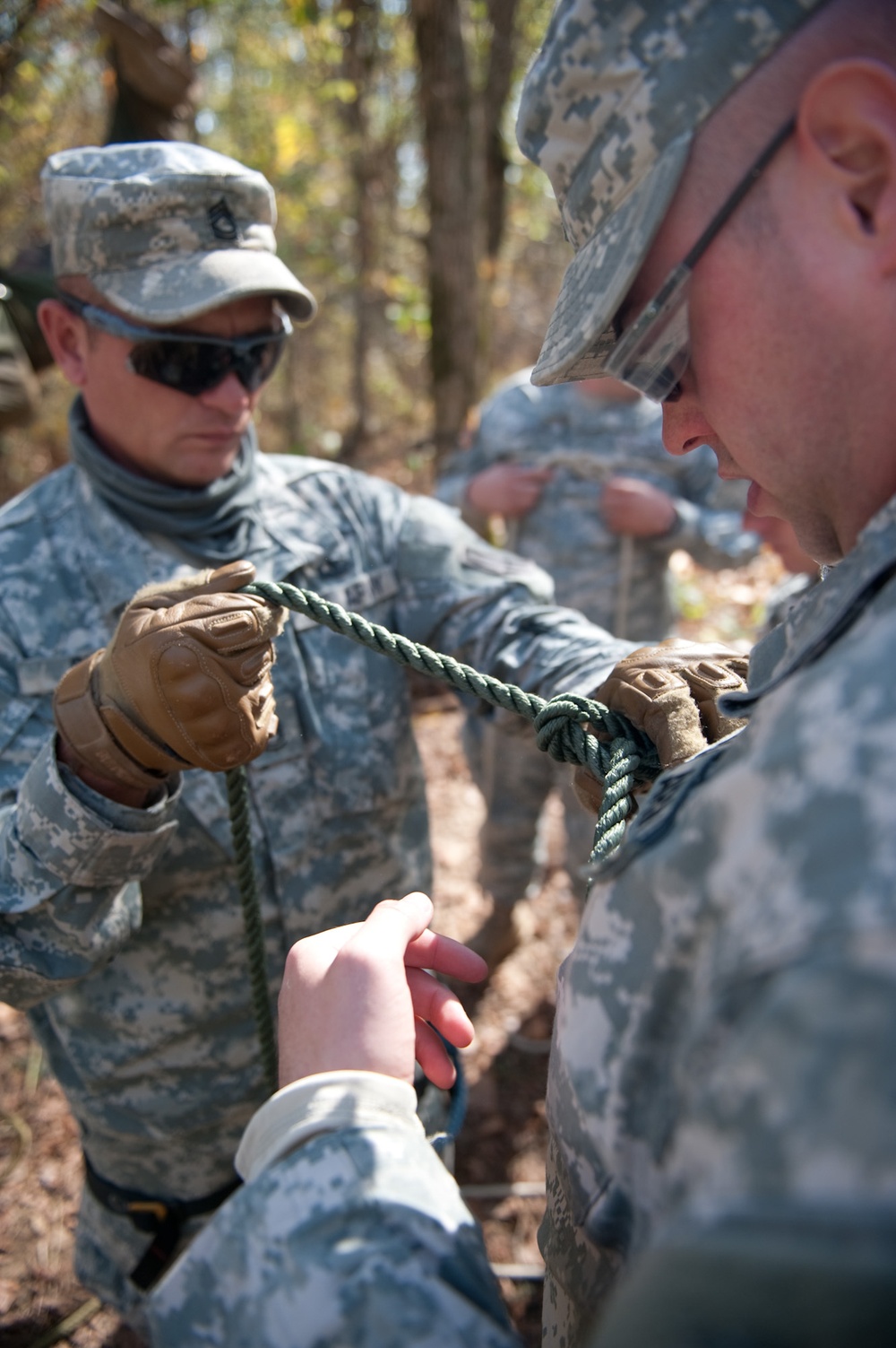 Camp Atterbury Soldiers hone skills during Army Warrior Training