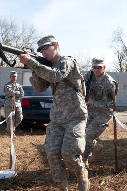 Camp Atterbury Soldiers hone skills during Army Warrior Training