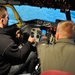 MMA fighters visit base personnel