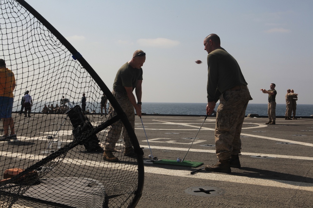 USS Ponce Steel Beach