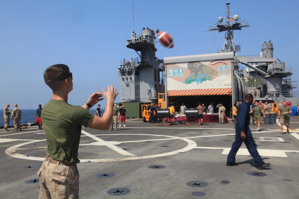 USS Ponce Steel Beach