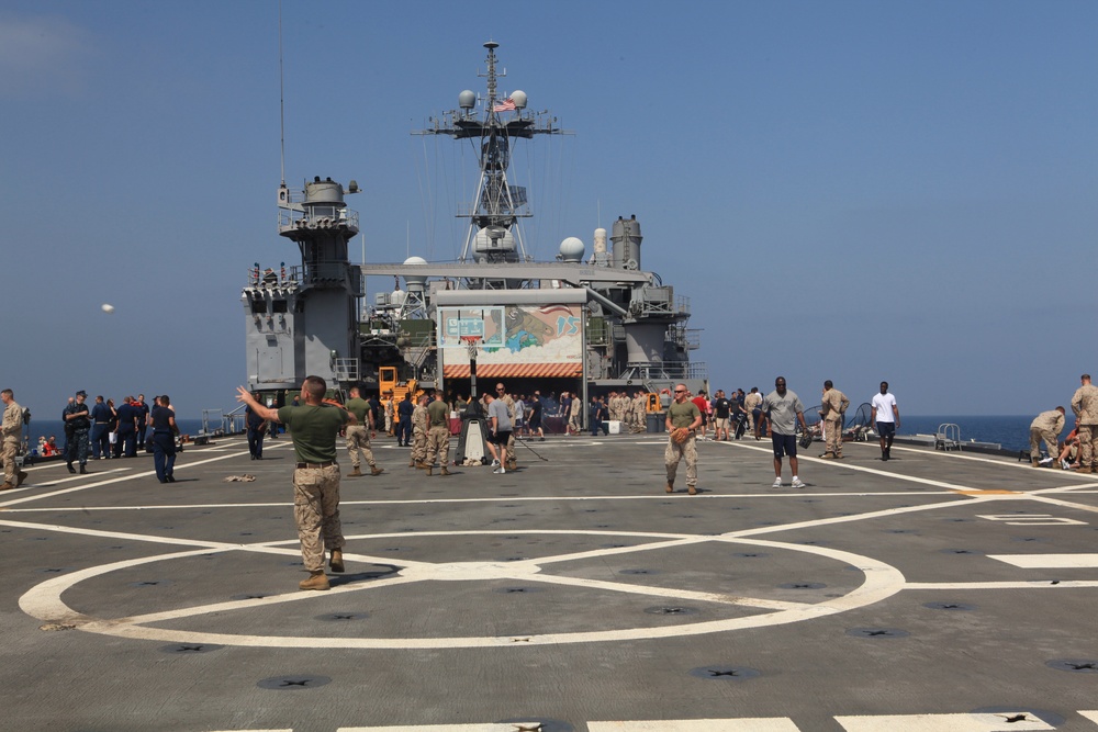 USS Ponce Steel Beach