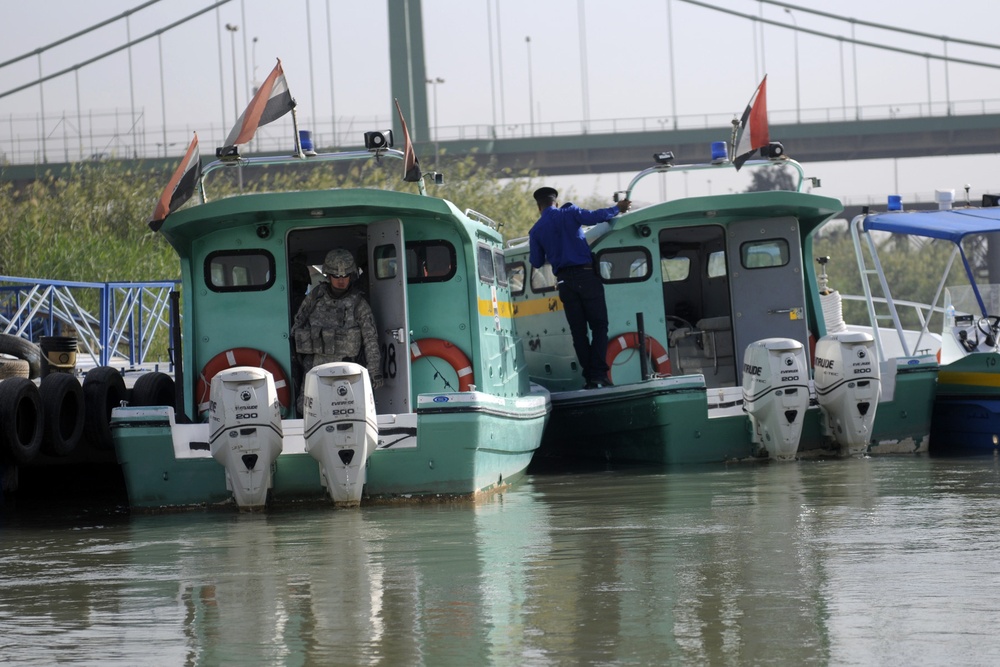 Baghdad River Patrol provides safety on the Tigris for Iraqi citizens